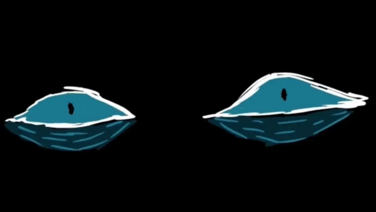 Yellow Cat with Blue Eyes