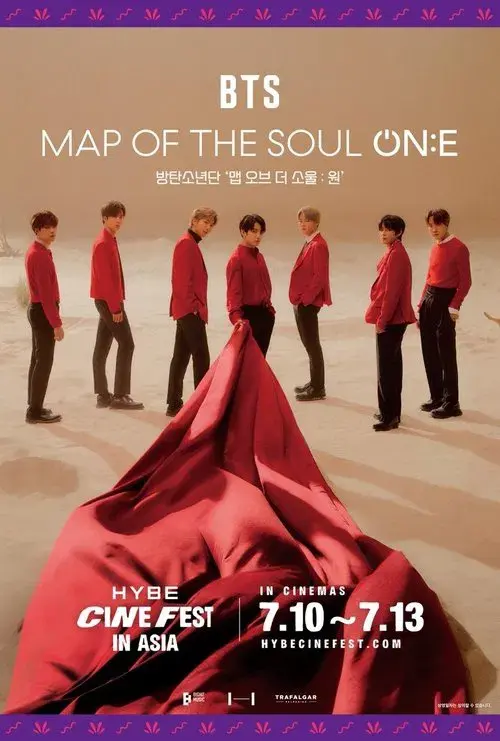 BTS MAP OF THE SOUL ON:E